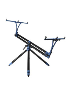 Meccanica Vadese Revolution Rod Pod 4–5 Rods Black Blue Carp Fishing