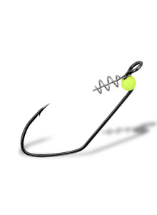Gurza Worm 401 LEHS Offset Hooks Helix System UV Soft Lure Jig