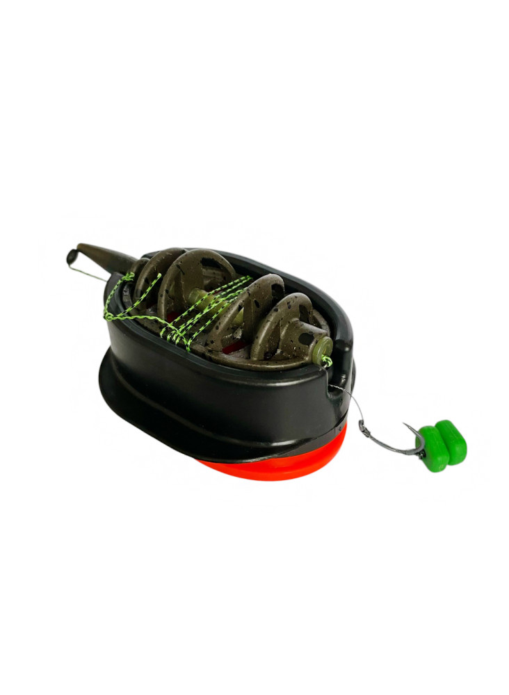 Кормушка Method Feeder с искусственной приманкой MiracleFish и плесенью