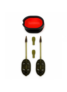 MiracleFish Method Feeder Set 30g 40g with Mould Feeder Fishing