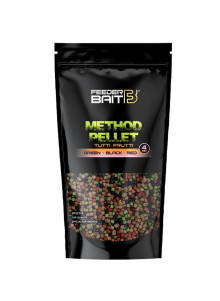 Feeder Bait Method Pellet 4mm 800g Tutti Frutti Green Black Red
            