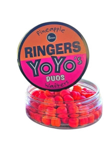 Ringers Pineapple Yoyo Orange & Pink Duos Wafters 8mm new2026
            
