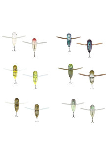 Jackall Suisen 43F Topwater Wobbler UL Trout Perch Lure