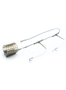 FRY Feeder Sport Rig on Leadcore 2 Hooks 40-60g Feeder Setup