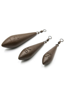 Karpu svins FRY Bullet Carp Sinker 40-130g
            