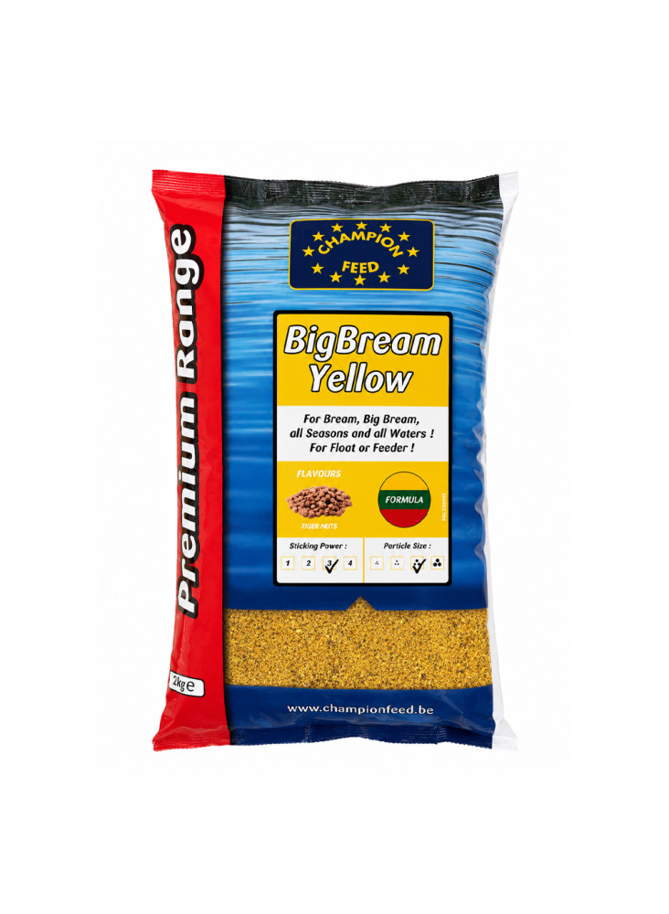 Jaukas Champion Feed Wonder 2 kg – Big Bream Yellow