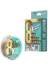 Pintas valas Asso PE 8X Light Games Multicolor 150m
            