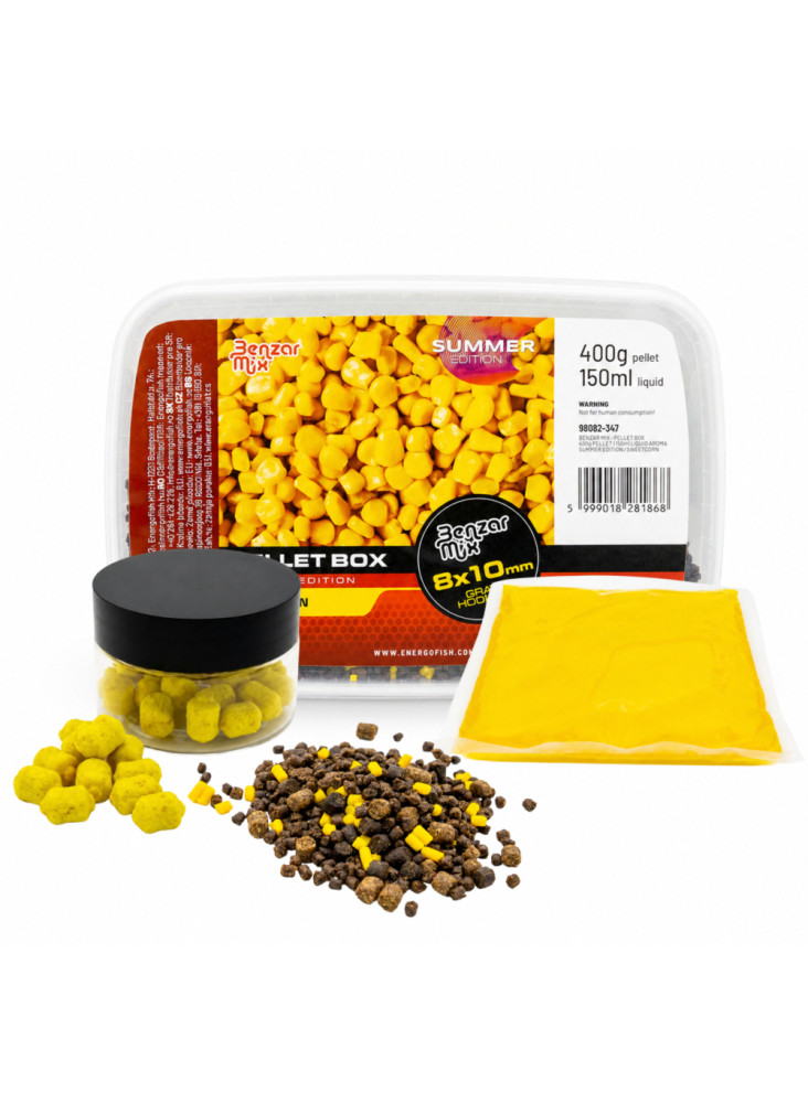 Peletės Benzar Mix Pellet Box 400g - Sweet Corn