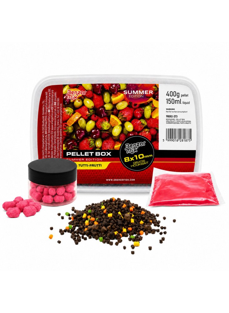 Peletės Benzar Mix Pellet Box 400g - Tutti Frutti