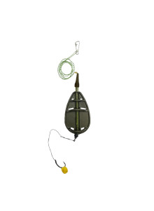 copy of MiracleFish Method Feeder Rig 40g Hair Rig Carp Feeder Setup