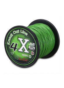 Uni Cat 4X Knock Out Braid 400m 4 Strand PE Catfish Fishing Line 25kg 56kg