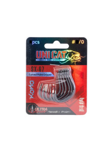 Kabliukai šamų žūklei Uni Cat SSX-67 Curved Point Gripper
            