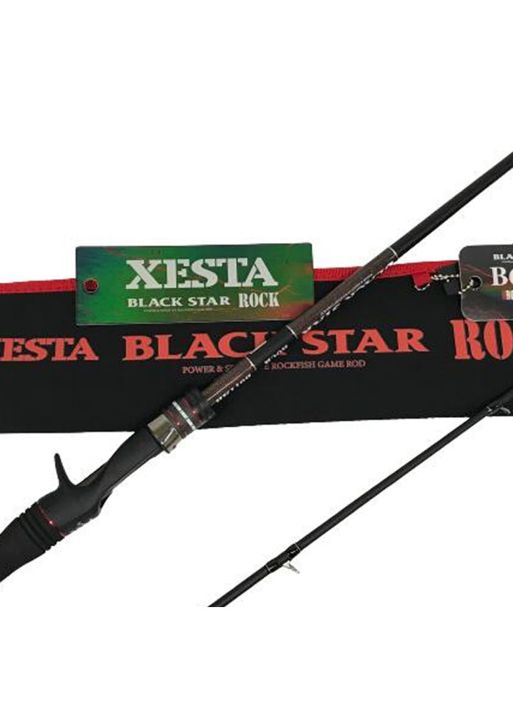 Спининг Xesta Black Star Rock B611MH (Casting) 2.14m 10–35 г