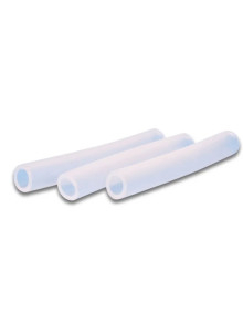 Vamzdelis silikoninis Uni Cat Hook Tubes XXL Clear 0,4mm 3cm