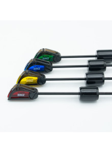 SINZ SN001 Swinger Set 4 LED Carp Fishing Bite Indicators AUX Connector Kit