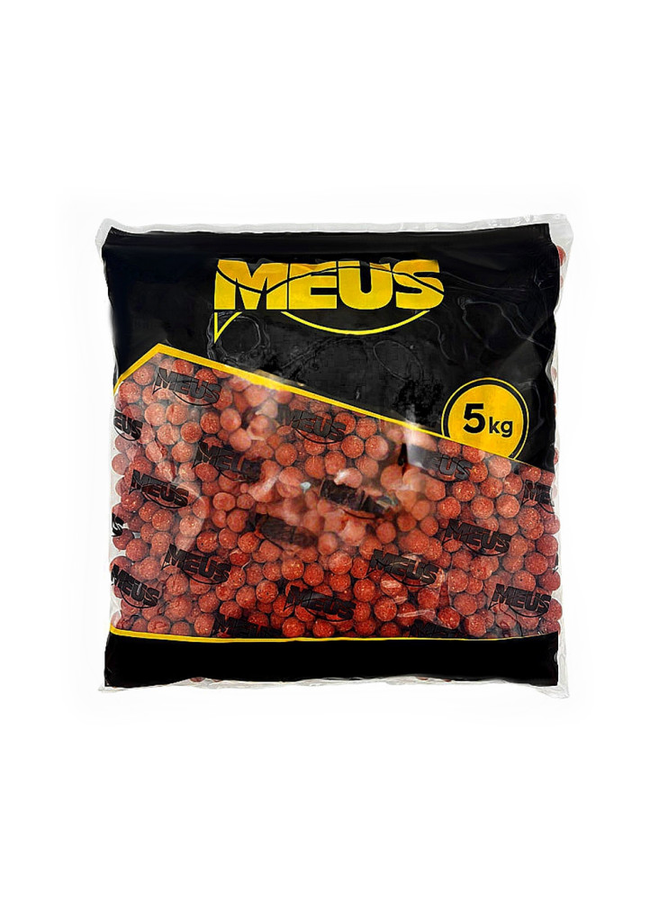 Boiliai Meus Focus Protein Boilies 18 mm 5 kg – maasikas ja kala