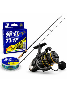 Lašu makšķerēšanas komplekts „ Westin ” W2 10–40 g + „ Okuma ” Ceymar SW-X