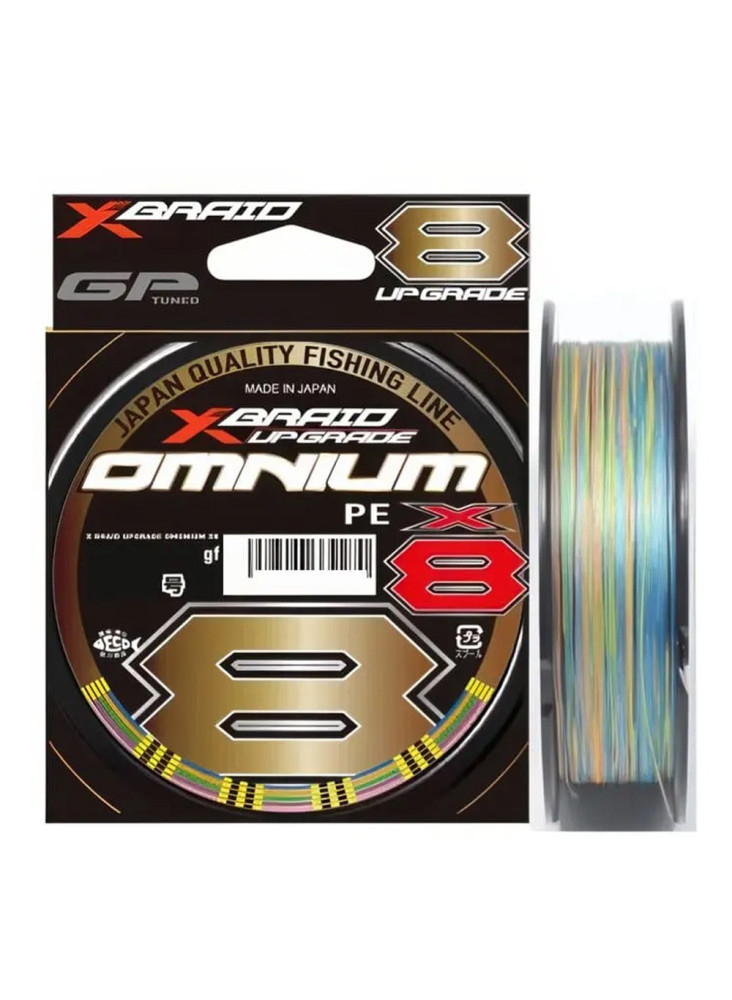 Pintas valas YGK X-BRAID UPGRADE X8 OMNIUM 100m-1000m