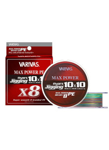 Varivas Avani Jigging 10x10 Max Power PE X8 200m PE 2 8 Strand Braided Line