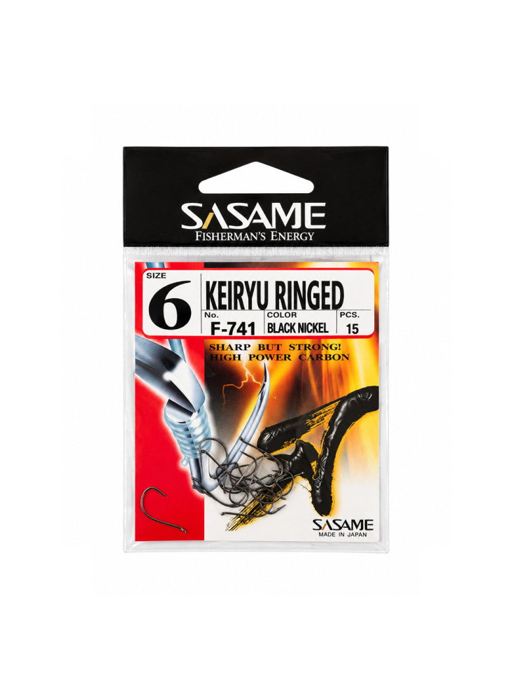 Крючки Sasame Keiryu Ringed