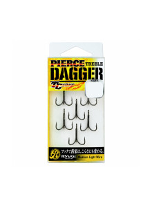 Trīszaru āķi Sasame Pierce Treble Dagger (6 gab.)
            