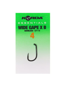 Korda i Essentials Wide Gape X konksud ilma teravikuta