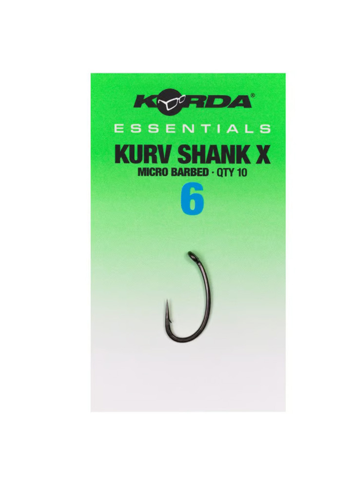 Kabliukai Korda Essentials Kurv X Barbed