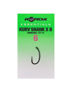 Kabliukai Korda Essentials Kurv X Barbless
            
