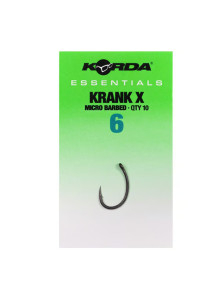 Крючки « Korda » серии Essentials Krank X Barbed
            