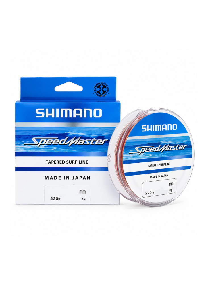 Shockleader « Shimano » Speedmaster Surf Tapered 0,26–0,57 мм, 220 м