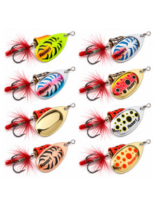 Asseri Bellboy 2 Spinner 6g Two-Piece Rattle Body Copper Coated Pike Perch Lure