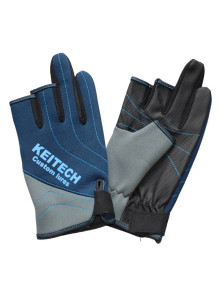 Keitech Salt Game Gloves Thin Neoprene Fingerless Fishing Gloves L XL XXL