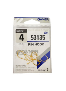 Owner Pin Hook āķi - asie japāņu āķi plūdai un gruntij, dzīvajiem ēsmiem
