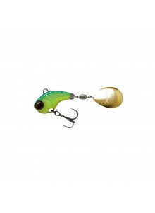 Jackall Deracoup Tail Spinner Blue Back Chartreuse 7/10/14g