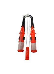 Atora Ice Picks Ice Claws Safety Spikes with Whistle Winter Ice Fishing
