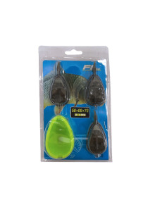 Pro FL Method Feeder söödakorvide komplekt 50+60+70g 3 tk + vorm