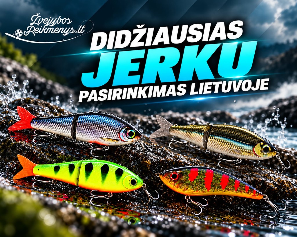 Didžiausias jerkų pasirinkimas Lietuvoje